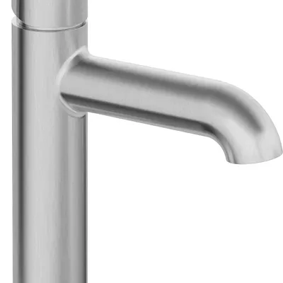 Deante - Bateria umywalkowa Silia stal szczotkowana